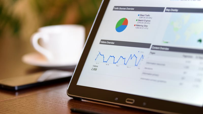 SaaS dashboard interface displaying analytics and user data